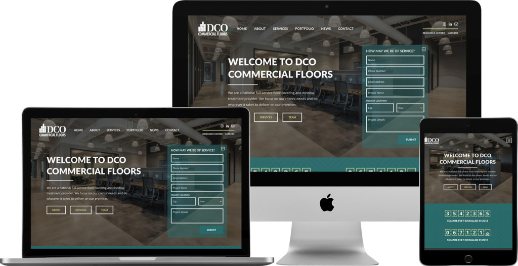 b2b website design with premium UX design